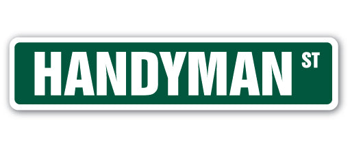 HANDYMAN Street Sign