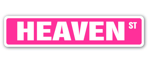 Heaven Street Vinyl Decal Sticker