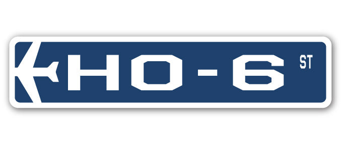 HO-6 Street Sign