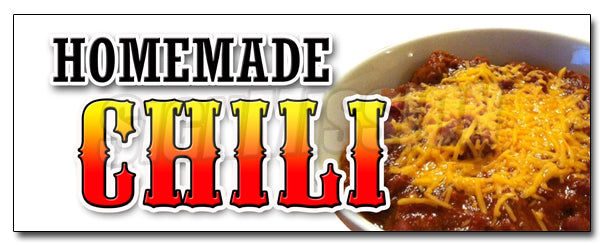 Homemade Chili Decal