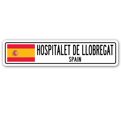 HOSPITALET DE LLOBREGAT, SPAIN Street Sign