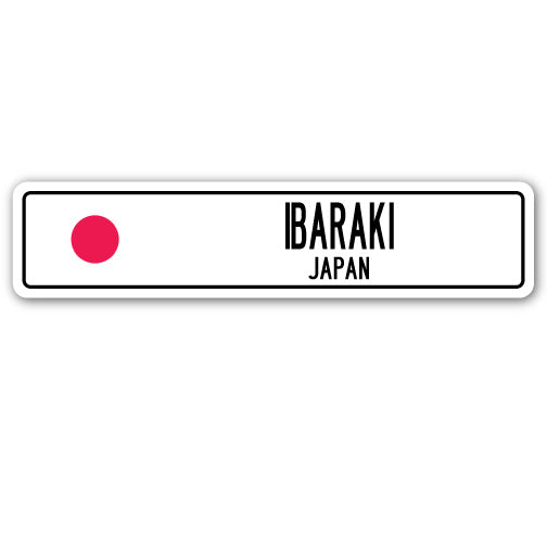 IBARAKI, JAPAN Street Sign