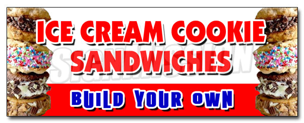 Ice Cream Cookie Sandwic Decal