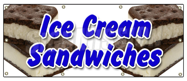 Ice Cream Sandwiches Banner