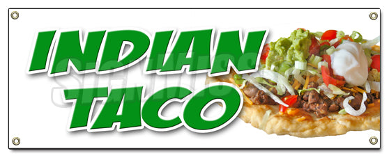 Indian Taco Banner