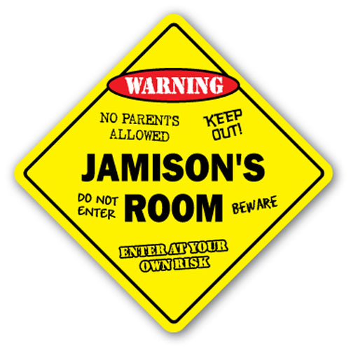 Jamison's Room Vinyl Decal Sticker