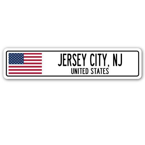 JERSEY CITY, NJ, UNITED STATES Street Sign