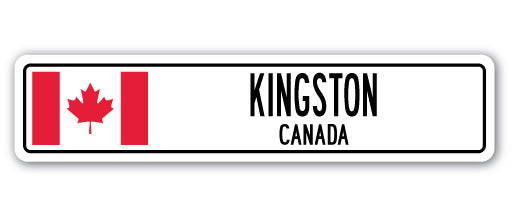 KINGSTON, CANADA Street Sign