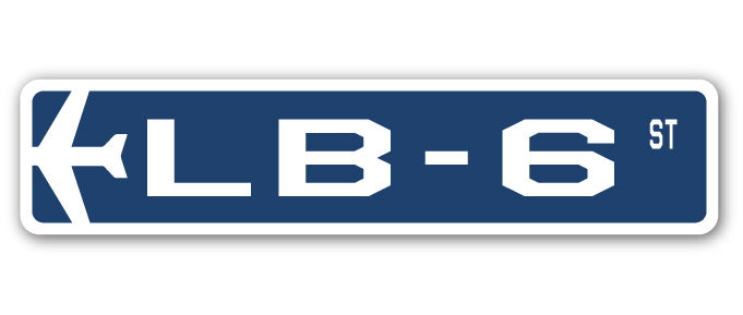 LB-6 Street Sign