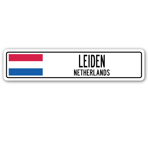LEIDEN, NETHERLANDS Street Sign