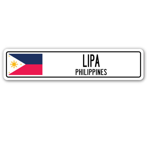 LIPA, PHILIPPINES Street Sign