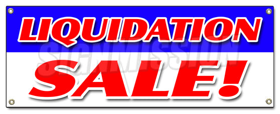 Liquidation Sale Banner