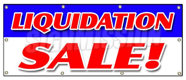 Liquidation Sale Banner
