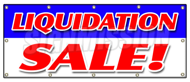 Liquidation Sale Banner