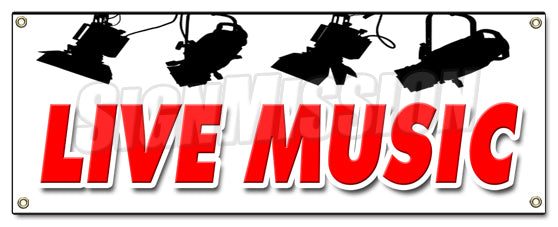 Live Music Banner