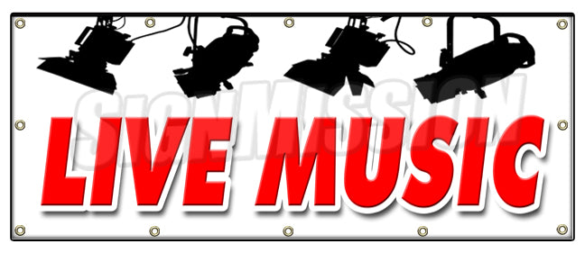 Live Music Banner