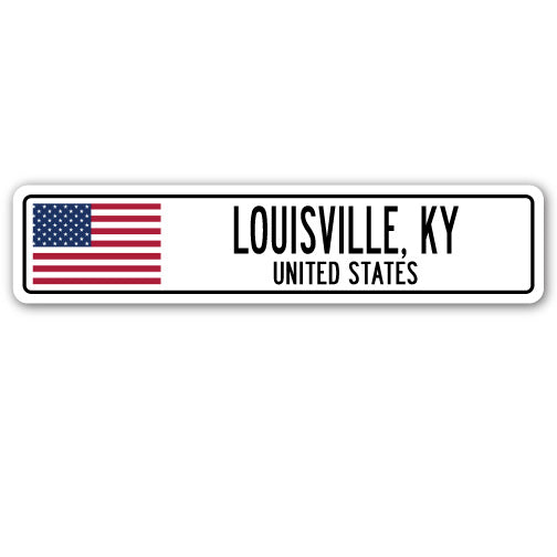 LOUISVILLE, KY, UNITED STATES Street Sign