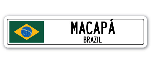MACAPE, BRAZIL Street Sign