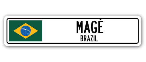 MAGE, BRAZIL Street Sign