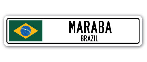 MARABA, BRAZIL Street Sign