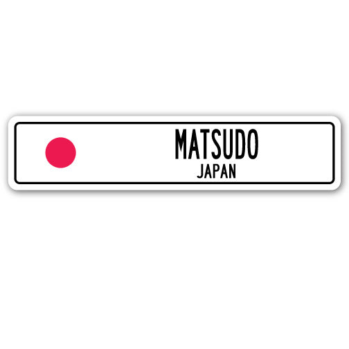 MATSUDO, JAPAN Street Sign