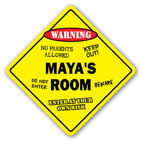 Maya's Room Vinyl Decal Sticker