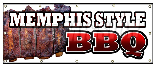 Memphis Style BBQ Banner