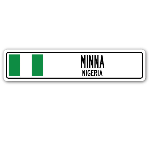 MINNA, NIGERIA Street Sign