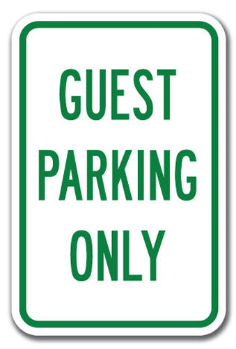 Guest Parking Only