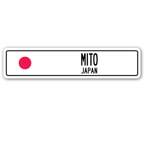 MITO, JAPAN Street Sign