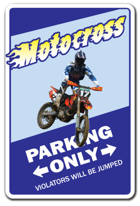MOTOCROSS Sign