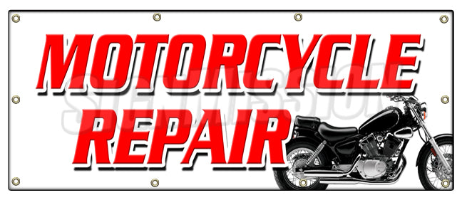 Motorcycle Repair Banner