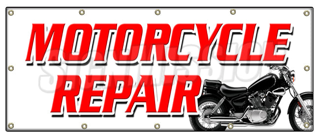 Motorcycle Repair Banner