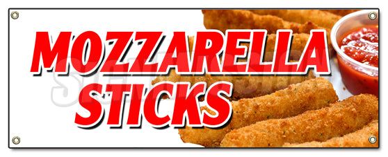 Mozzarella Sticks Banner