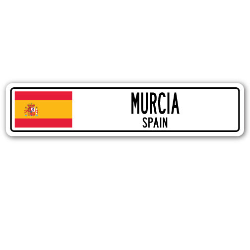 MURCIA, SPAIN Street Sign