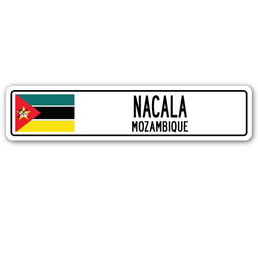 NACALA, MOZAMBIQUE Street Sign