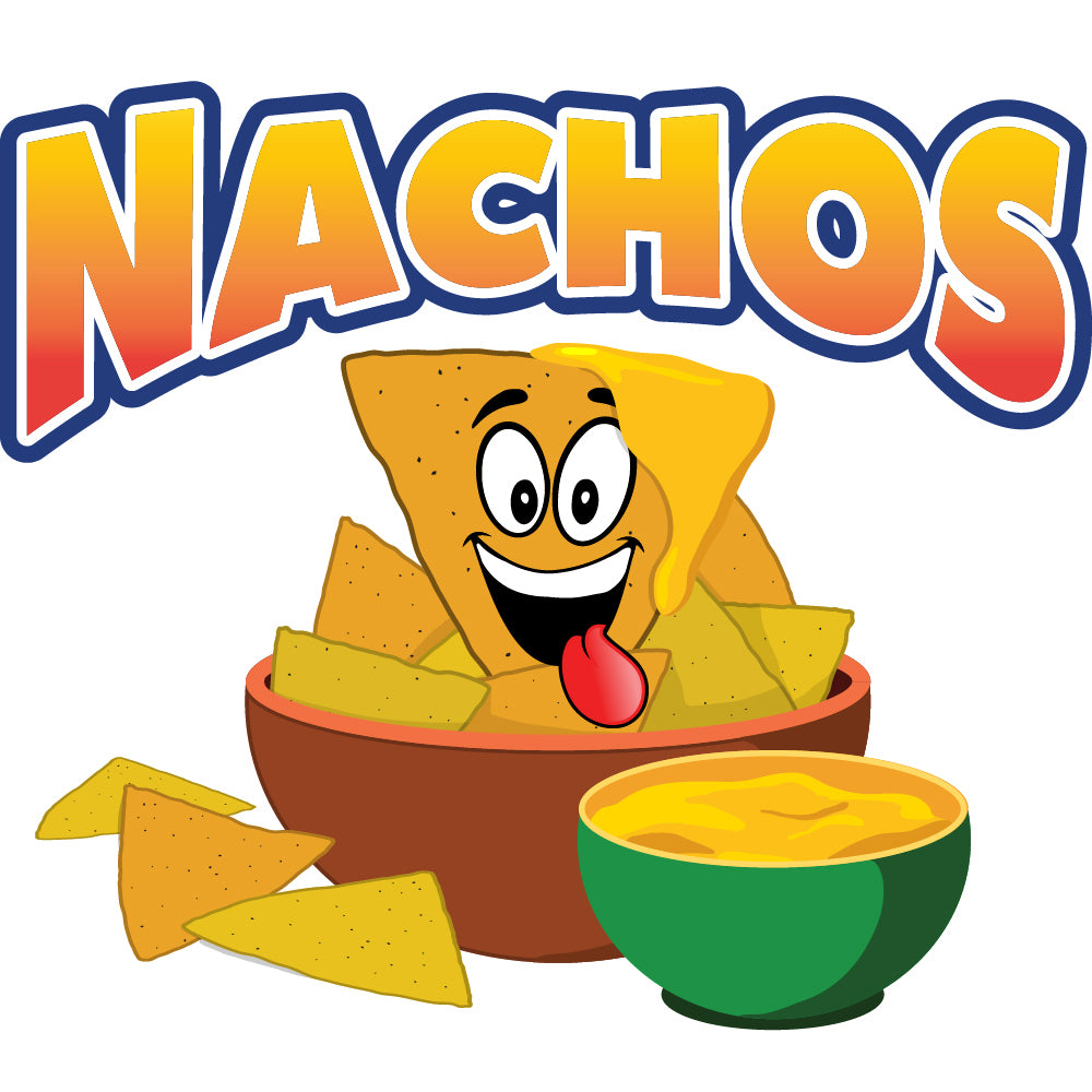 Nachos Die Cut Decal