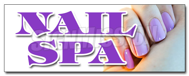Nail Spa Decal