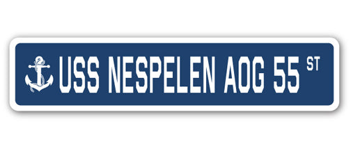 USS Nespelen Aog 55 Street Vinyl Decal Sticker