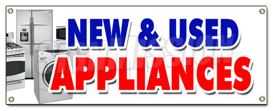 New & Used Appliances Banner