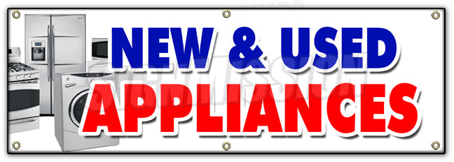 New & Used Appliances Banner