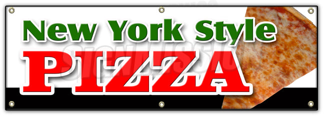 New York Style Pizza Banner