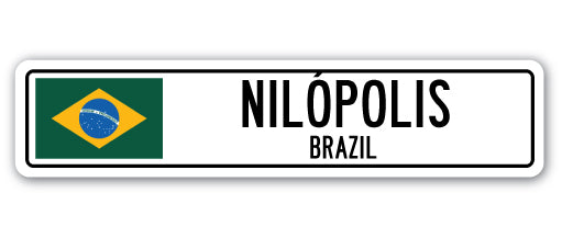 NILEPOLIS, BRAZIL Street Sign
