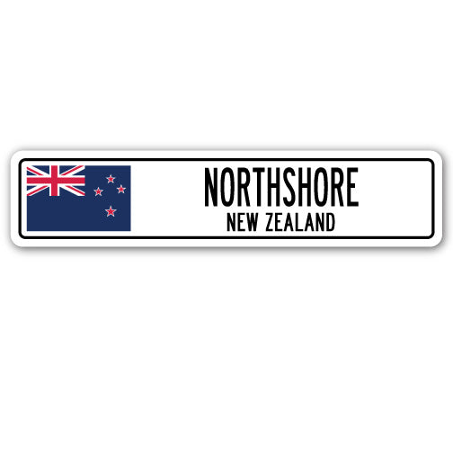 NORTHSHORE, NEW ZEALAND Street Sign