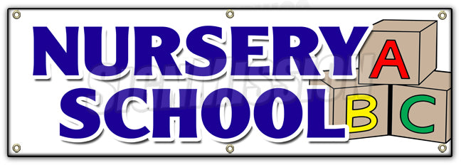 Nursery School Banner