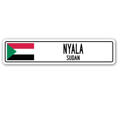 NYALA, SUDAN Street Sign