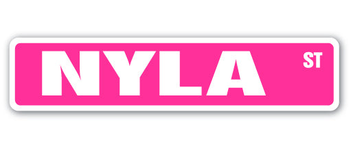 NYLA Street Sign