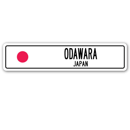 ODAWARA, JAPAN Street Sign