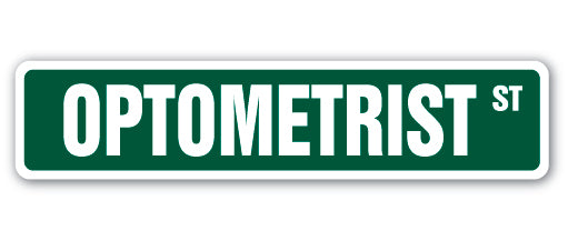 Optometrist Street Vinyl Decal Sticker