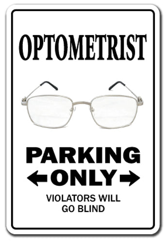 Optometrist Vinyl Decal Sticker